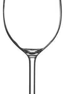 Carlisle FoodService Products 564507 Alibi Shatter-Resistant Plastic White Wine Glass, 8 oz., 6.94" Height, 2.75" width, 2.75" Length, Polycarbonate (Pc), Clear ,pack of 1