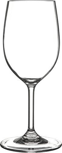 Carlisle FoodService Products 564507 Alibi Shatter-Resistant Plastic White Wine Glass, 8 oz., 6.94" Height, 2.75" width, 2.75" Length, Polycarbonate (Pc), Clear ,pack of 1