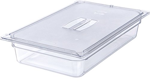 Carlisle FoodService Products StorPlus Plastic Food Pan, 4 Inches, Clear