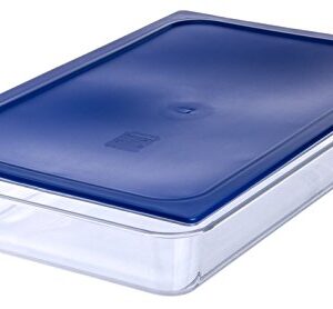 Carlisle FoodService Products StorPlus Plastic Food Pan, 4 Inches, Clear