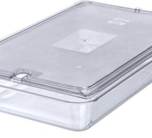 Carlisle FoodService Products StorPlus Plastic Food Pan, 4 Inches, Clear