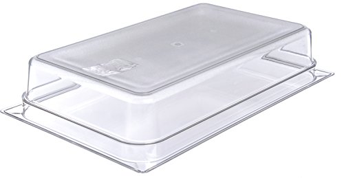 Carlisle FoodService Products StorPlus Plastic Food Pan, 4 Inches, Clear