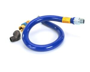 dormont 16100bpq48 1" x 48" long gas hose with quick disconnect