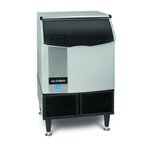 ice-o-matic iceu150ha air cooled 185 lb half cube undercounter machine ice maker