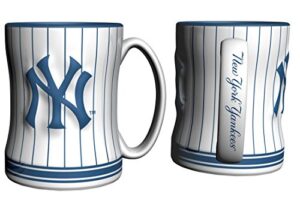 boelter brands mlb new york yankees 278691 coffee mug, team color, 14 oz