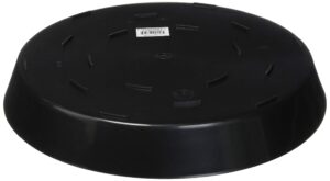 gro pro plant saucer, 14-inch, black (724938)