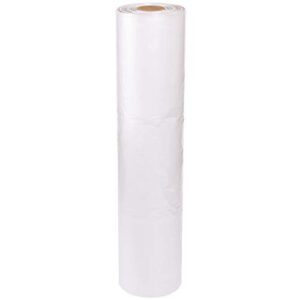 Aviditi 48" x 42" x 48" Pallet Covers/Bin Liners, 1 Mil, Clear, Perforated Roll, Use to Protect Pallets and Equipment During Shipment or Storage (1 Roll of 150)