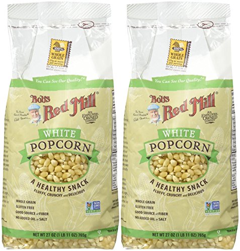 Bob's Red Mill White Popcorn - 27 oz - 2 pk