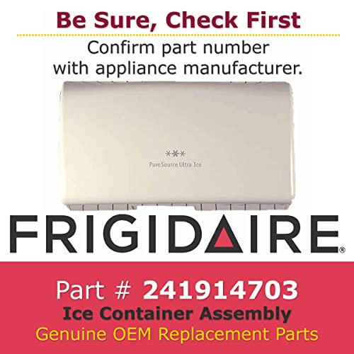 Frigidaire 241914703 Frigidare Container Unit