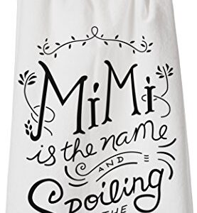 Primitives by Kathy LOL Made You Smile Dish Towel, Mimi is The Name 28-Inch by 28-Inch