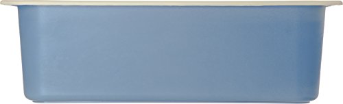 Carlisle FoodService Products CM1100C1402 Coldmaster CoolCheck 6" Deep Full-Size Insulated Cold Food Pan, 15 Quart, Color Changing, White/Blue