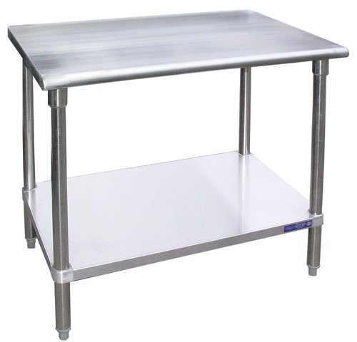 Stainless Steel Work Table Food Prep Worktable Restaurant Supply 30" x 84" NSF Approved