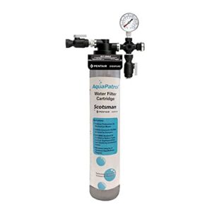 scotsman ap1-p aquapatrol plus single water filtration system for ice makers and beverage equipment, nsf, silver