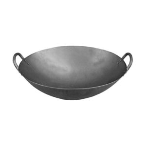 chef's supreme - 19" hand-hammered cantonese wok, each