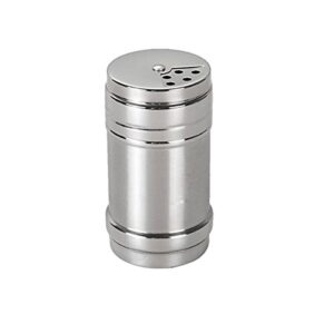 verdental stainless steel dredge sugar/spice/pepper shaker seasoning cans with rotating cover