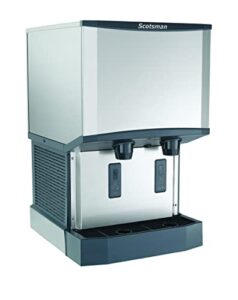 scotsman hid525a-1 meridian nugget ice & water dispenser, 25-pound capacity, stainless steel, 115-volts, nsf