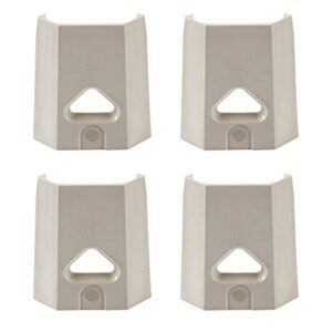 Metro MX9985 MetroMax i Industrial Plastic Shelving Wedges, Bag of 4