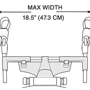 guzzie+Guss Hitch Full Suspension Ride-On Stroller Board, Compatible with All Styles of Strollers; Joggers, Prams, Full-Sized, and Umbrella Strollers, for Ages Two to Five Years, Max Weight 62 pounds