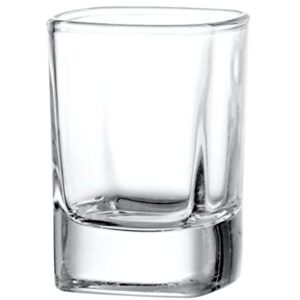 JoyJolt 6-Pack Heavy Base Shot Glass Set, 2-Ounce Shot Glasses