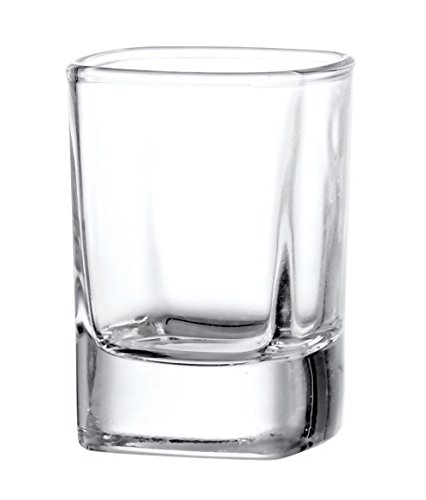 JoyJolt 6-Pack Heavy Base Shot Glass Set, 2-Ounce Shot Glasses