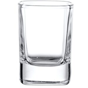 JoyJolt 6-Pack Heavy Base Shot Glass Set, 2-Ounce Shot Glasses