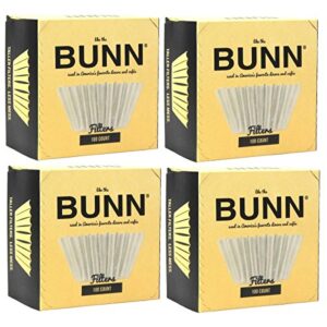 bunn bcf100-b 100-count basket filter (pack of 4)