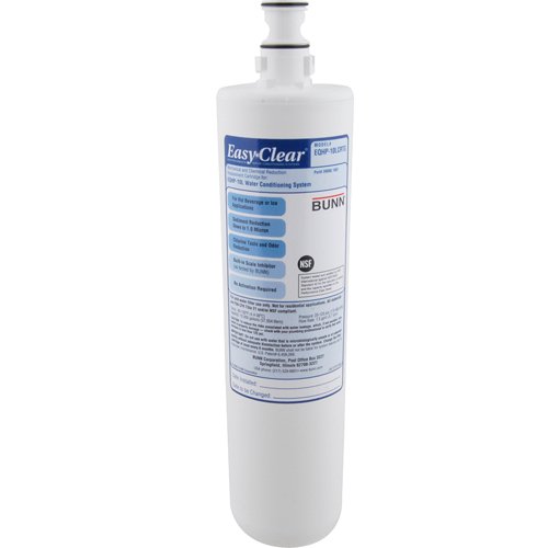 BUNN-O-MATIC Easy Clear EQHP-10 Water Filtration Cartridge 14" long EQHP10LCRTG