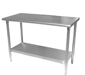 stainless steel work table 14" x 48"