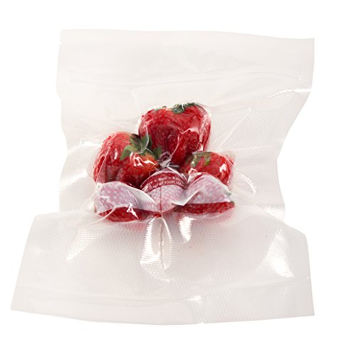 100 Vacuum Sealer Bags: Pint Size (6" x 10") by OutOfAir Works with FoodSaver & Other Machines - 33% Thicker BPA Free, Commercial Grade, 6 x 10 inches