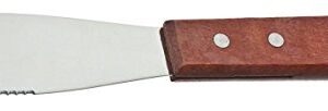 Great Credentials Wide Stainless Steel Spreader Kitchen Knives for Sandwiches Butter Cheese