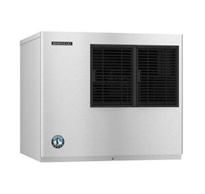 hoshizaki kml-700maj 30-inch air-cooled crescent cube ice machine maker, 658 lbs/day, stainless steel, 115v, nsf