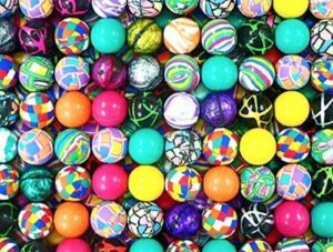 rin 2000 superballs high bounce bouncy balls 27 mm 1 inch vending machine balls