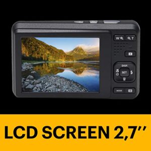 Kodak PIXPRO Friendly Zoom FZ53-BK 16MP Digital Camera with 5X Optical Zoom and 2.7" LCD Screen (Black)