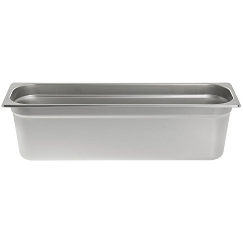 HUBERT® Steam Table Pan Hotel Pan 1/2 Size Long Stainless Steel - 6"D