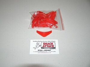 (25) snack vending machine universal coil pushers (red) - ap,rowe,usi,national,ams