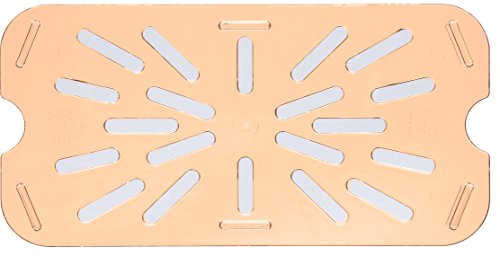 Carlisle FoodService Products 3089513 StorPlus Quarter Size High Heat Drain Shelf, Quarter Size, Amber