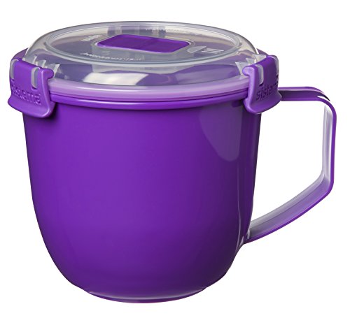 Sistema To Go Collection Soup Mug, Large, 1 Count, Colors may vary, 900 milliliters