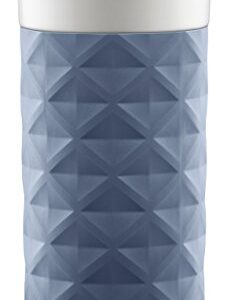 Ello Ogden BPA-Free Ceramic Travel Mug with Lid, Evening Blue, 16 oz