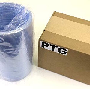 Clear Heat Shrink Bands - Fits Round Plastic Soup/Deli Container 250/Pk (Pack of 250)