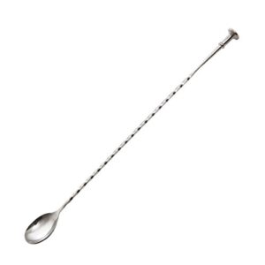 crafthouse by fortessa professional metal barware/bar tools by charles joly, 12.5" stainless steel twisted bar spoon