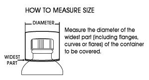 PERFORATED SHRINK WRAP BANDS, TAMPER SEAL SHRINKBANDS Heat Cellophane Seal (200, 2 1/2" - 2 3/4" Diameter)