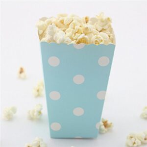 NUIBY 36 Pcs Popcorn Boxes Treat Boxes Movie Popcorn Paper bags for Dessert Tables & Wedding Favors