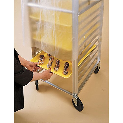 Disposable Pan Rack Cover Clear Plastic - 52"L x 80"H 50 Per Bag