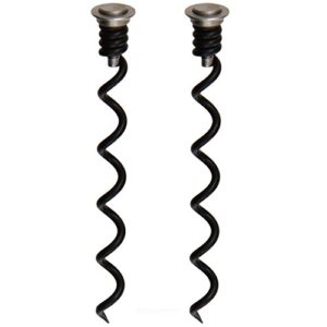 hqy 2 pack replacement corkscrew spiral/worm