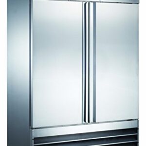 Xiltek New 54" Commercial Reach-In All Stainless Steel Full Refrigerator Cooler 47 cu. Ft.