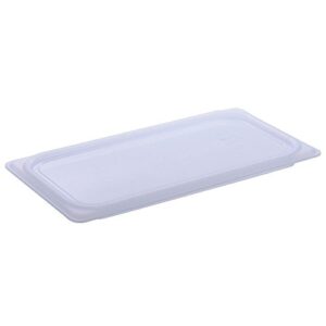 cambro 1/3 size translucent polypropylene seal cover for food pan