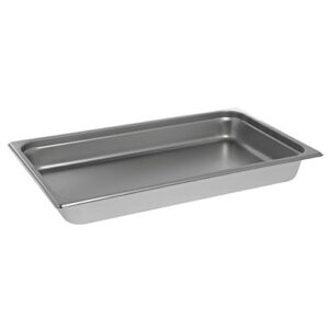 hubert® steam table pan hotel pan full size stainless steel - 2 1/2 d
