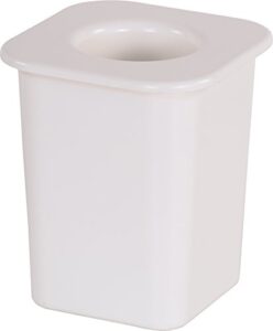 carlisle foodservice products cm110802 coldmaster whipped cream can chiller, 9.38" height, 7.06" width, 7.06" length, abs, white