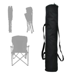 ngil black camping chair replacement bag chair carry bag with non adjustable strap and wide drawstring opening (replacement bag only) please read description for full details