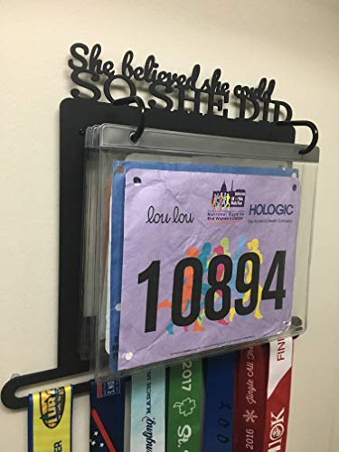 RunFix 15 Sheet Pack - Clear Vinyl Bib Holder Sleeves Medal Displays and Hangers